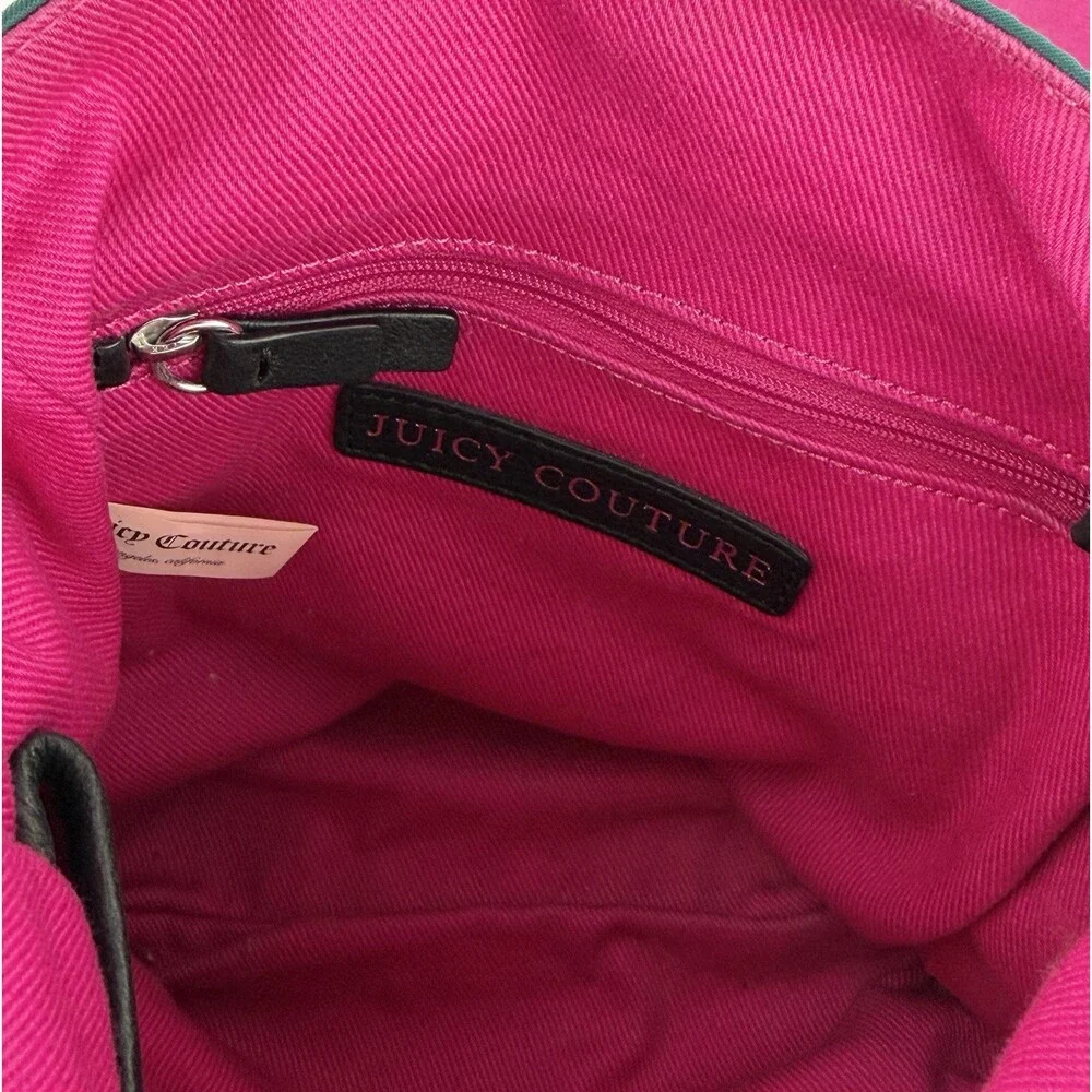 Vintage Y2K Juicy Couture Vintage Shoulder Bag Green / Pink